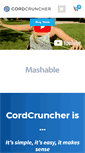 Mobile Screenshot of cordcruncher.com